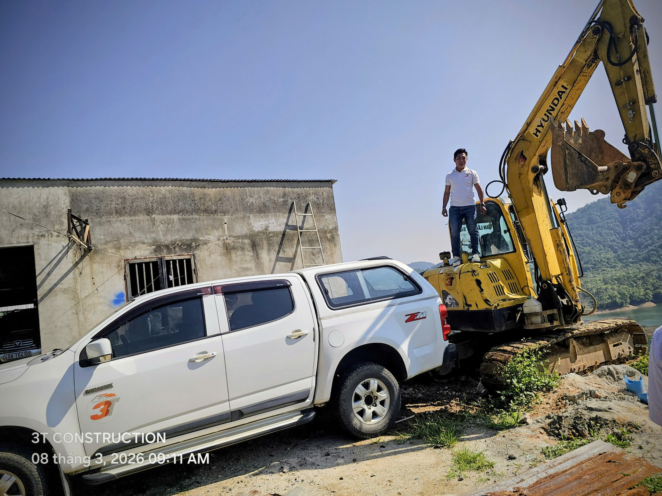 Đội thợ 3T Construction thi công